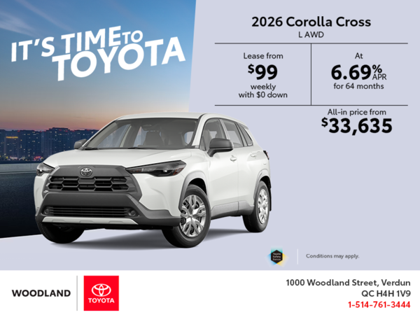 2026 Toyota Corolla Cross
