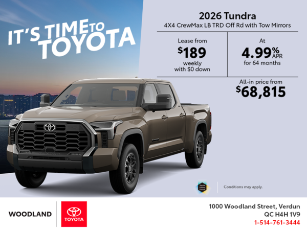2026 Toyota Tundra