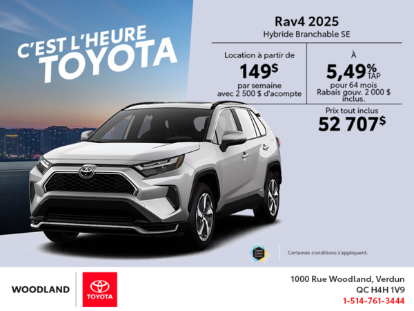 Toyota RAV4 Plug-In Hybrid 2025
