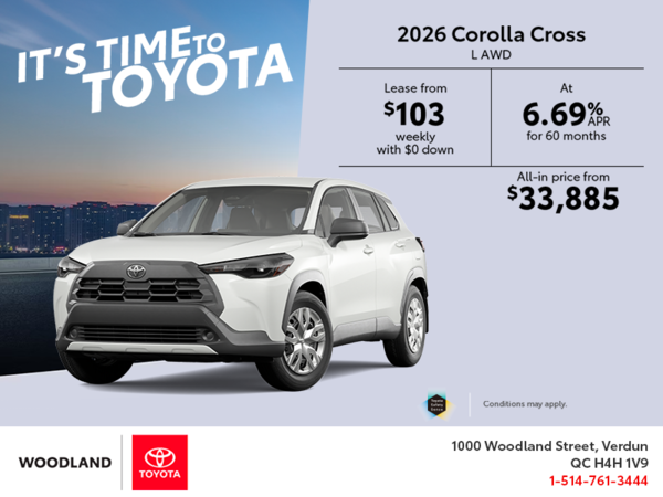 2026 Toyota Corolla Cross