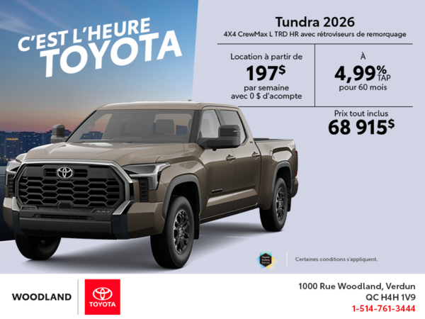 Toyota Tundra 2026