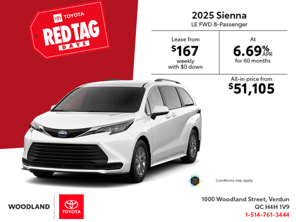 2025 Toyota Sienna Hybrid