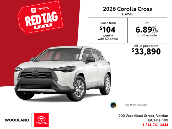 2026 Toyota Corolla Cross