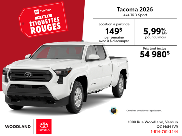 Toyota Tacoma 2026