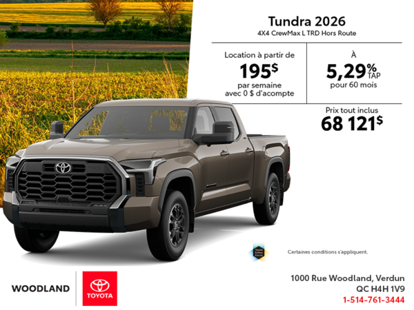 Toyota Tundra 2026