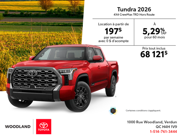 Toyota Tundra 2026