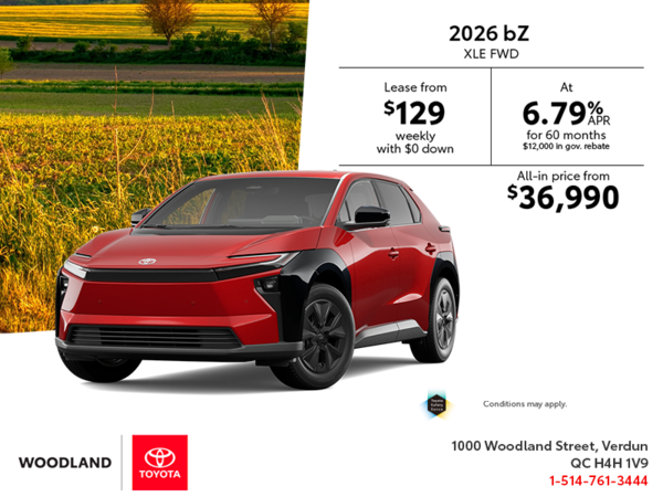2026 Toyota bZ