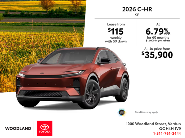 2026 Toyota C-HR