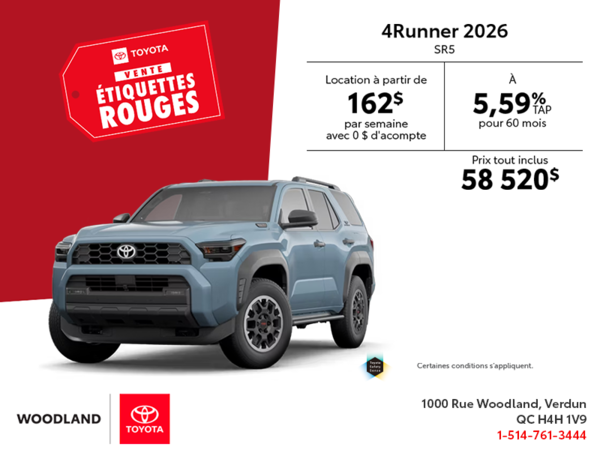 Toyota 4Runner 2026