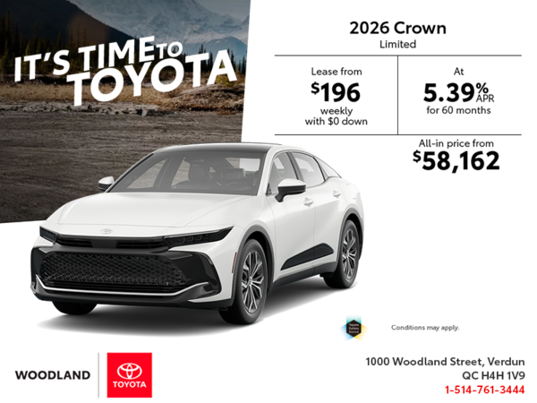 2026 Toyota Crown Limited