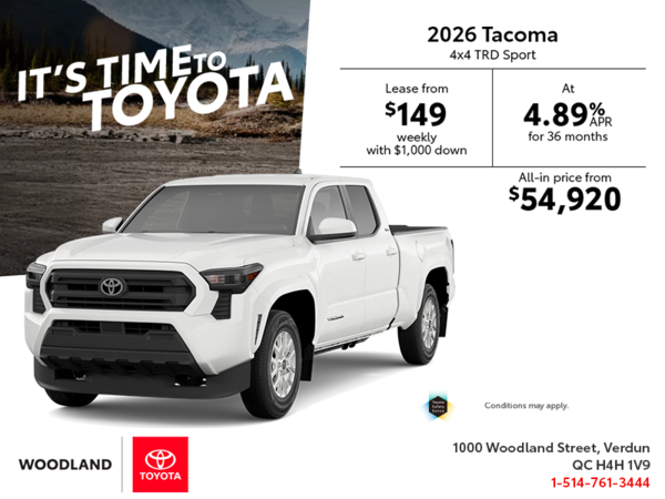 2026 Toyota Tacoma