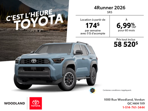 Toyota 4Runner 2026