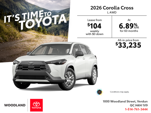 2026 Toyota Corolla Cross