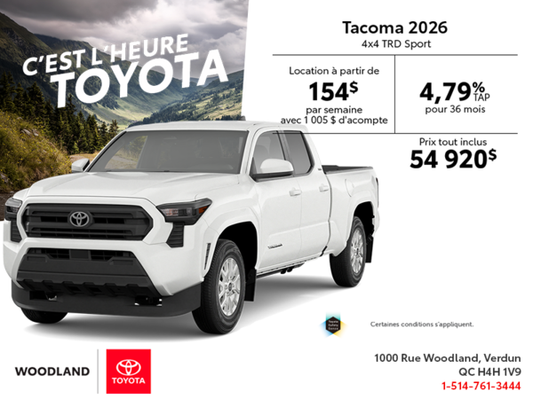 Toyota Tacoma 2026