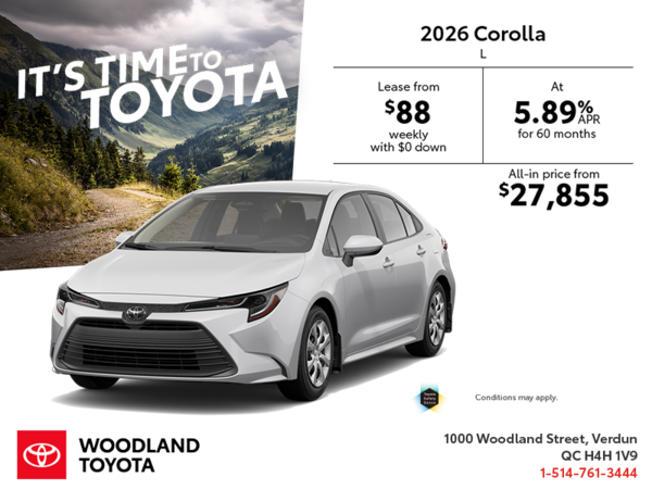2026 Toyota Corolla