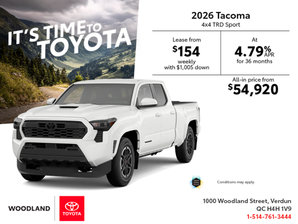 2026 Toyota Tacoma