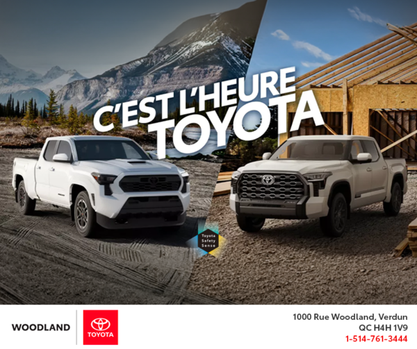 C'est l'heure Toyota