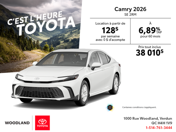 Toyota Camry Hybrid 2026