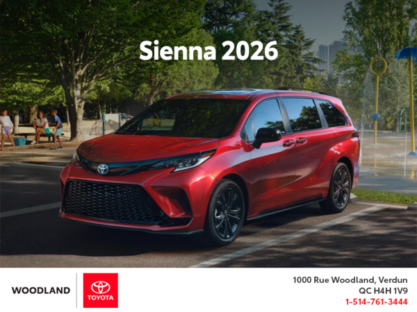 Toyota Sienna Hybrid 2026