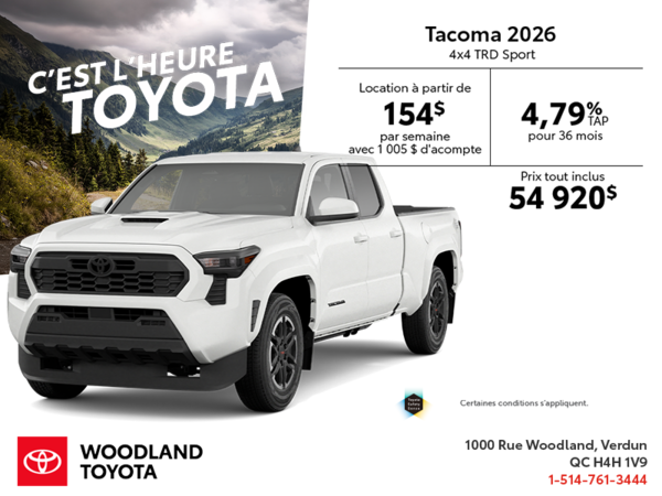 Toyota Tacoma 2026
