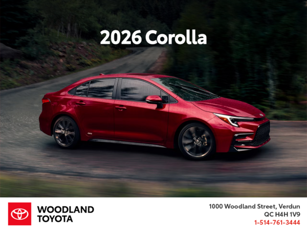 2026 Toyota Corolla