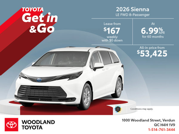 2026 Toyota Sienna Hybrid