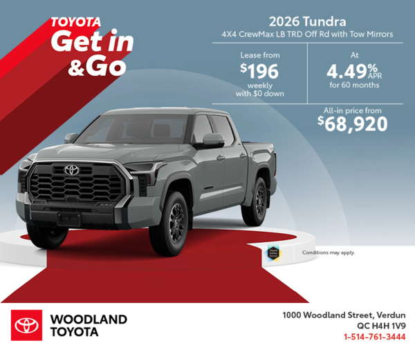 2026 Toyota Tundra