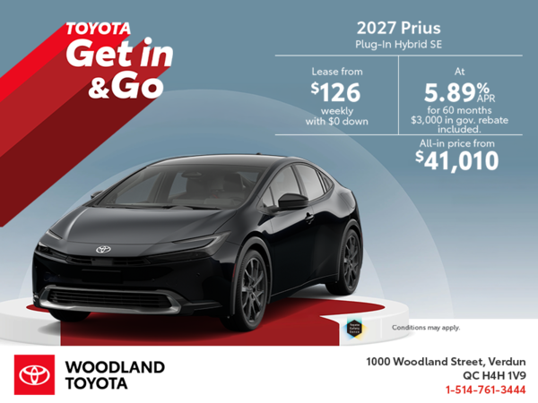 2027 Toyota Prius Plug-In Hybrid