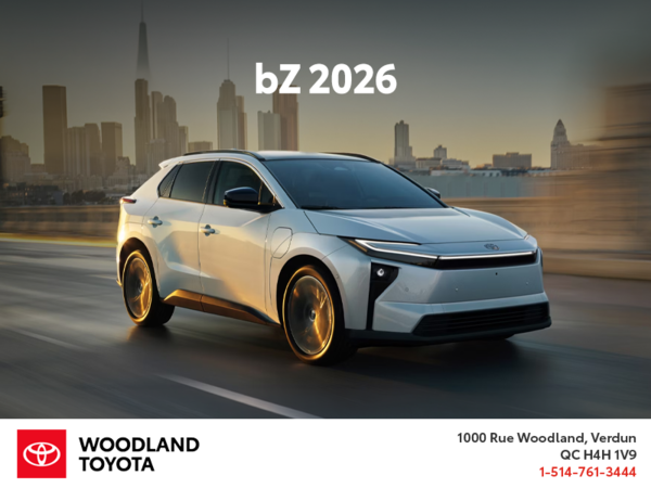 Toyota bZ 2026