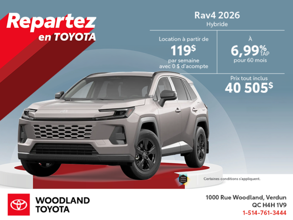 Toyota RAV4 Hybrid 2026