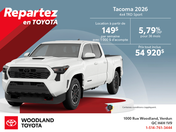 Toyota Tacoma 2026