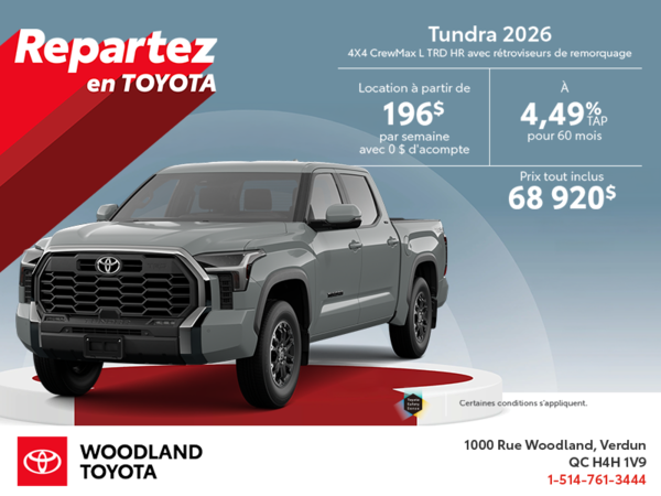 Toyota Tundra 2026