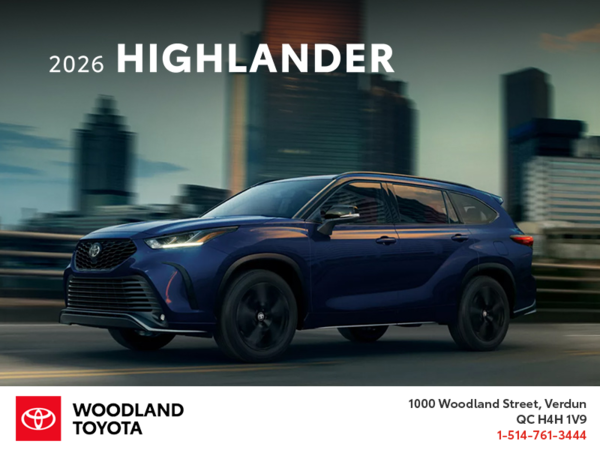 2026 Toyota Highlander
