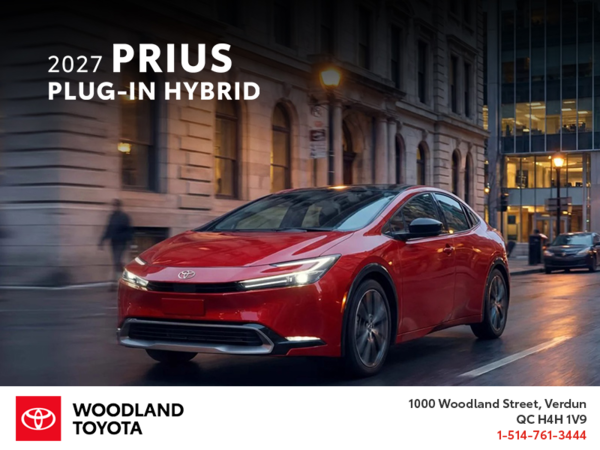 2027 Toyota Prius Plug-In Hybrid