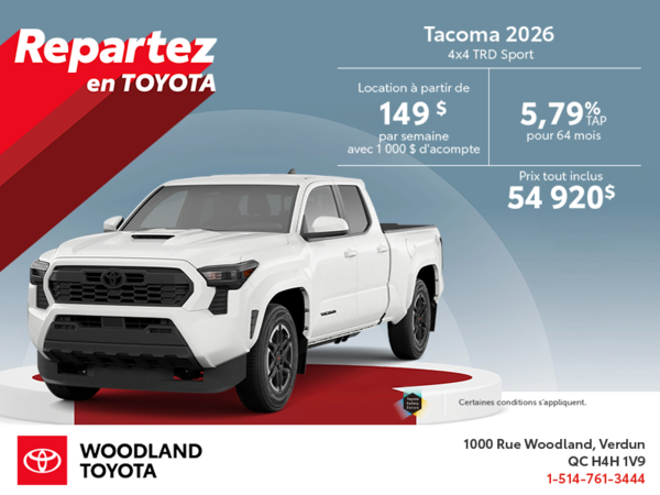Toyota Tacoma 2026