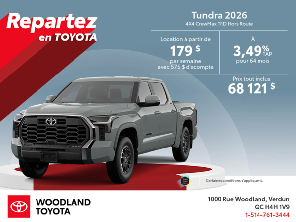 Toyota Tundra 2026