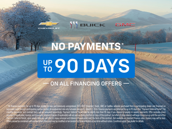 Chevrolet 90 Days Event!