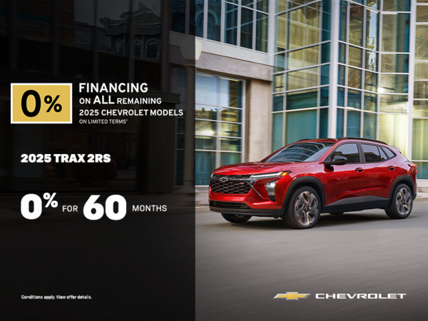 Get the 2025 Chevrolet Trax