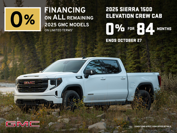 The 2025 GMC Sierra 1500 Elevation Crew Cab