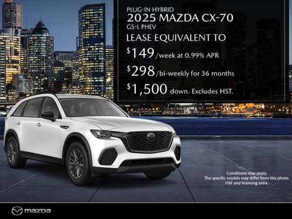 Yorkdale Dufferin Mazda - Get the 2025 Mazda CX-70 PHEV