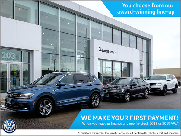 We make your first payment