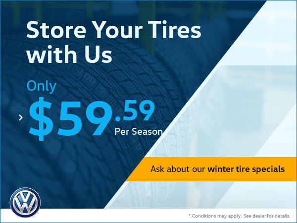 Store Your Tires with Us!