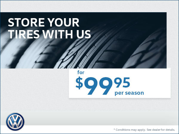 Store Your Tires with Us!