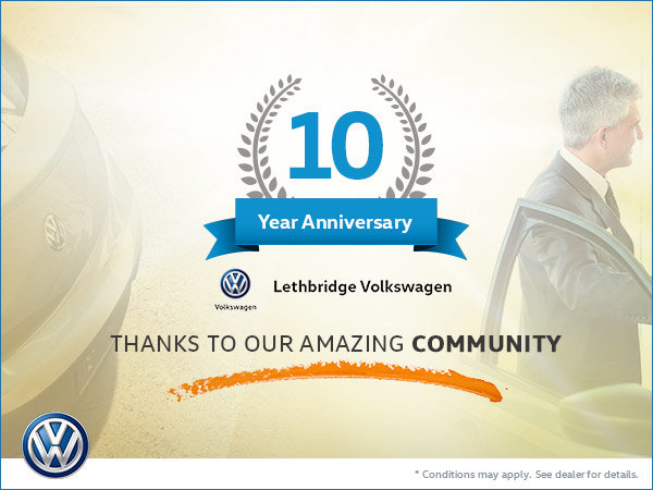Celebrating 10 Years of Lethbridge Volkswagen
