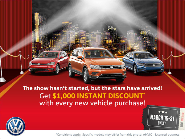 The show hasn't started, but the stars have arrived!