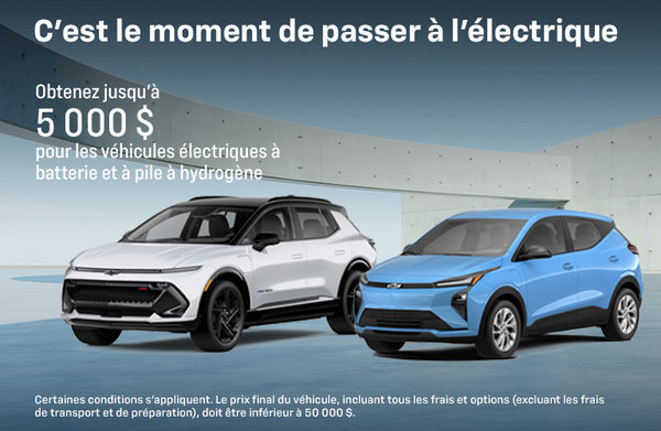 Les nouveaux incitatifs pour véhicules électriques sont arrivés!