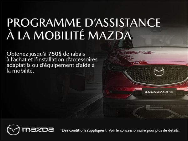 Mazda Gabriel Plateau - Programme d'assistance à la mobilité Mazda