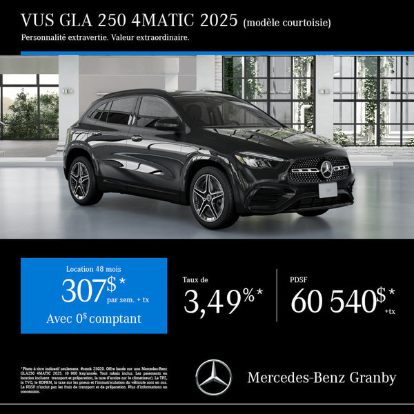 Mercedes GLA 250 4Matic 2025