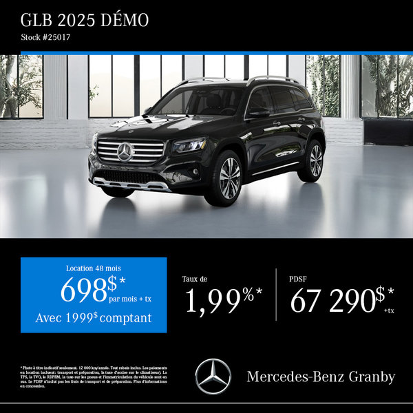 GLB 2025 Démo