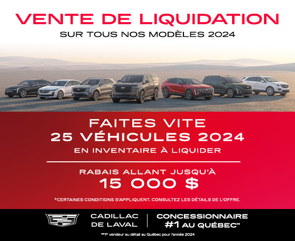 LIQUIDATION sur tous nos modèles 2024